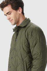 Orolay-Button-Up Quilted Down Puffer-#color_olive