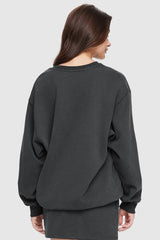 Orolay-Casual Crewneck Sweatshirt-Image 4 of Casual Crewneck Sweatshirt - #color_Odyssey Gray