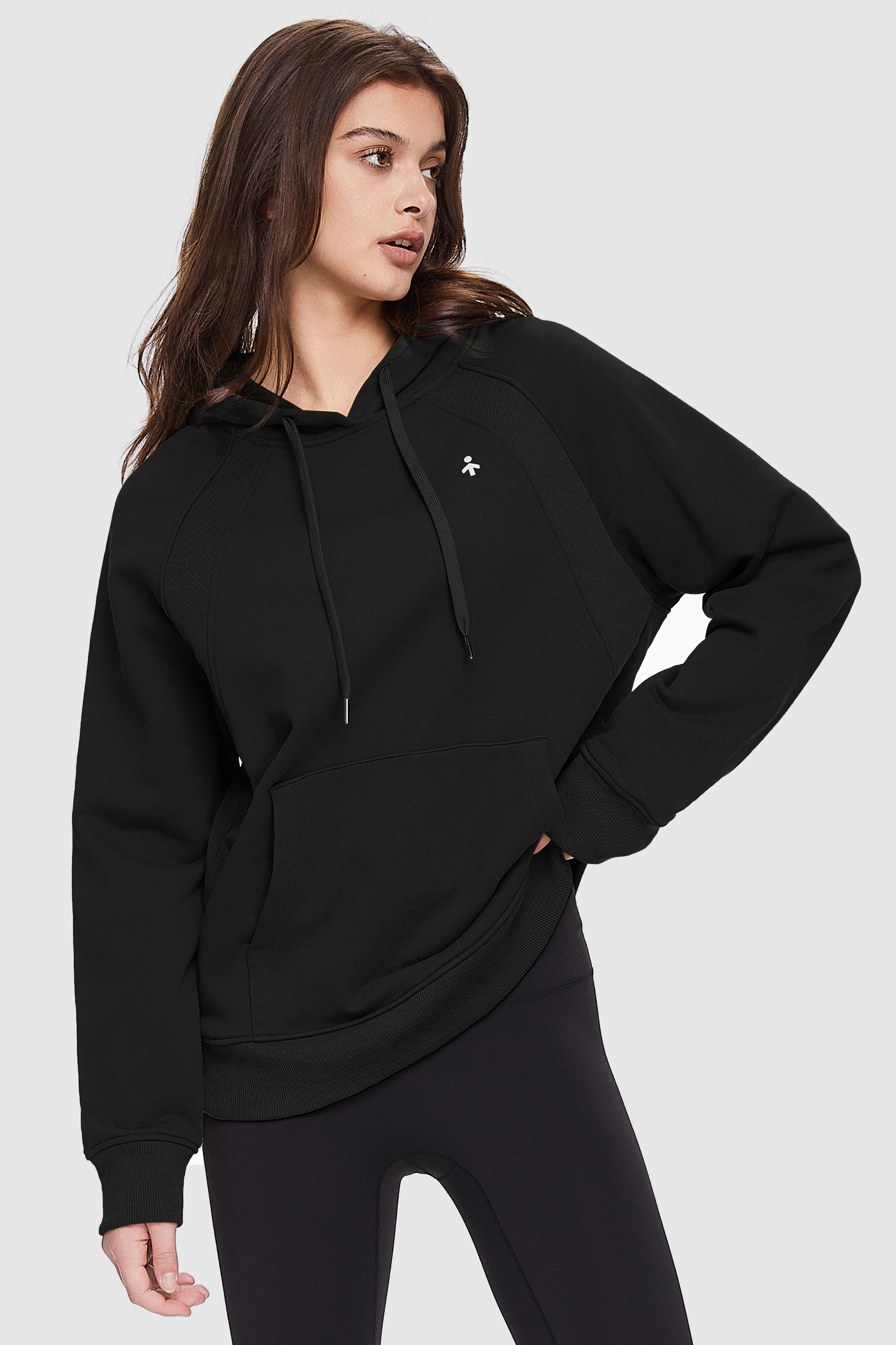 Orolay-Casual Hoodie-Image 2 of Casual Hoodie from Orolay - #color_Black