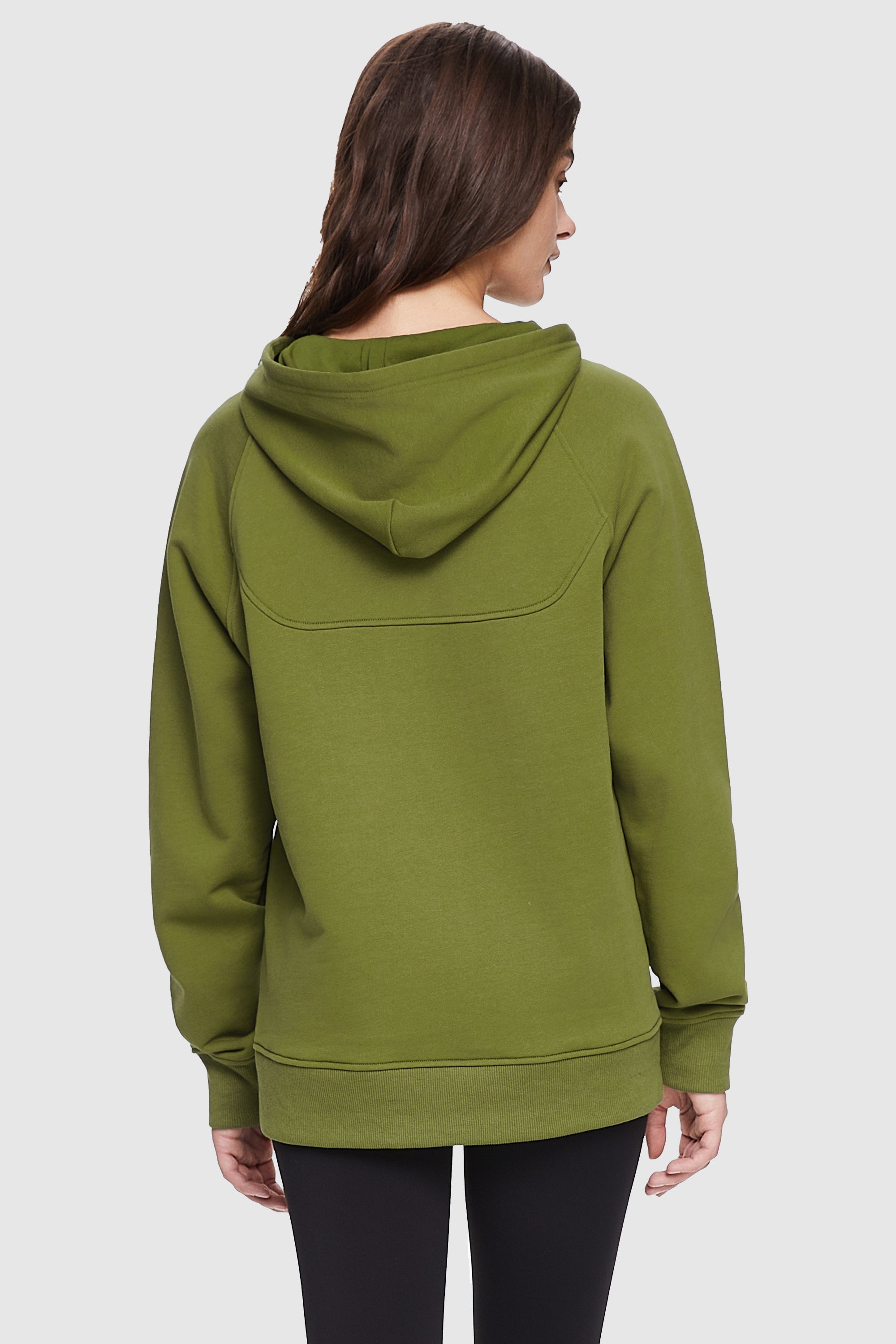 Orolay-Casual Hoodie-Image 4 of Casual Hoodie from Orolay - #color_Peat Moss