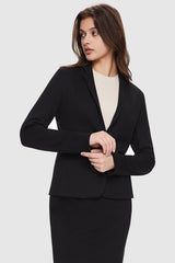 Casual Lightweight Blazer - #color_black