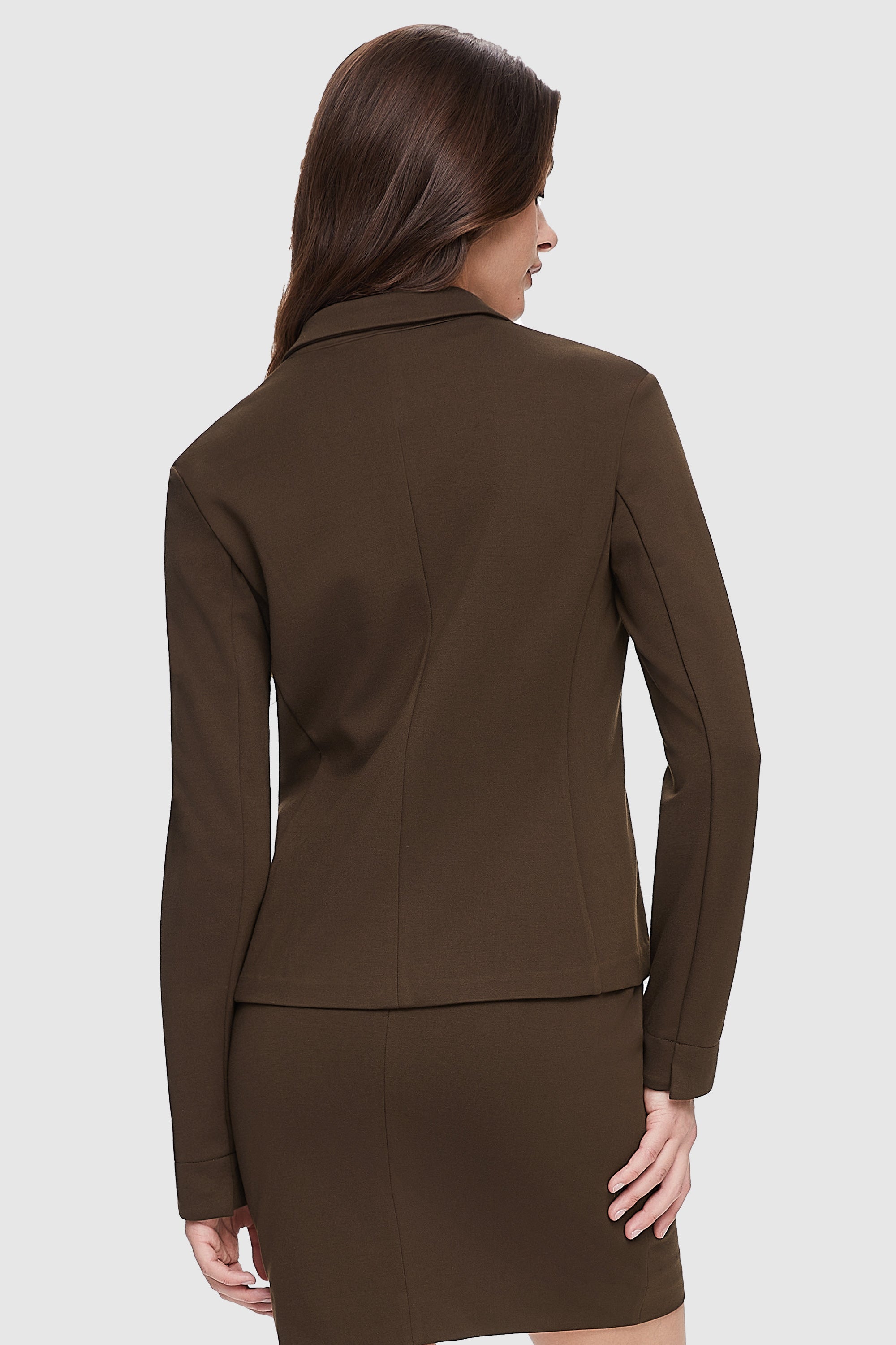 Orolay-Casual Lightweight Blazer-Image 4 of Casual Lightweight Blazer - #color_Emperador