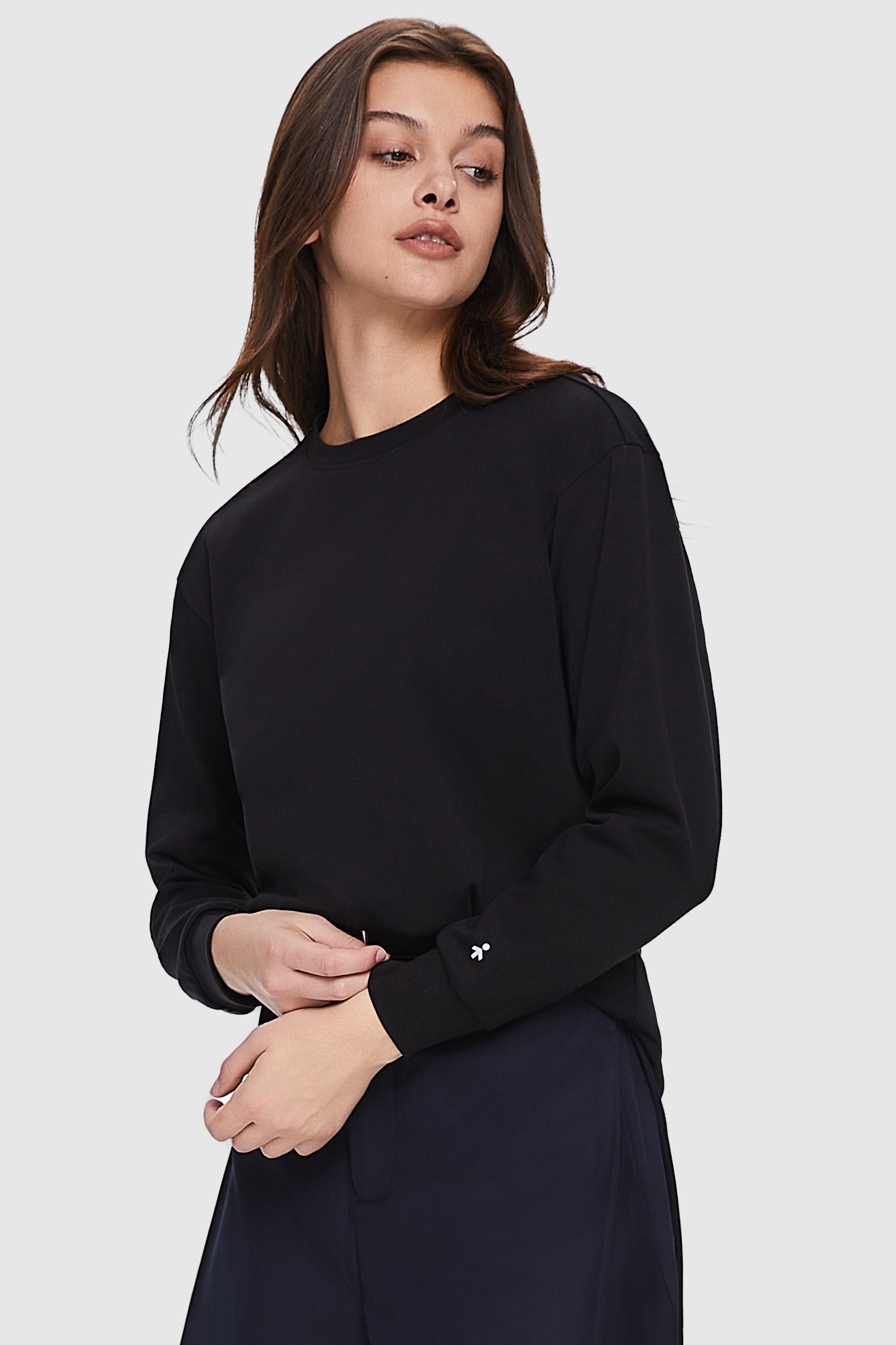 Casual Long-Sleeve Shirt from Orolay - #color_black