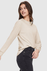 Orolay-Casual Long-Sleeve Shirt-Image 3 of Casual Long-Sleeve Shirt from Orolay - #color_Beige