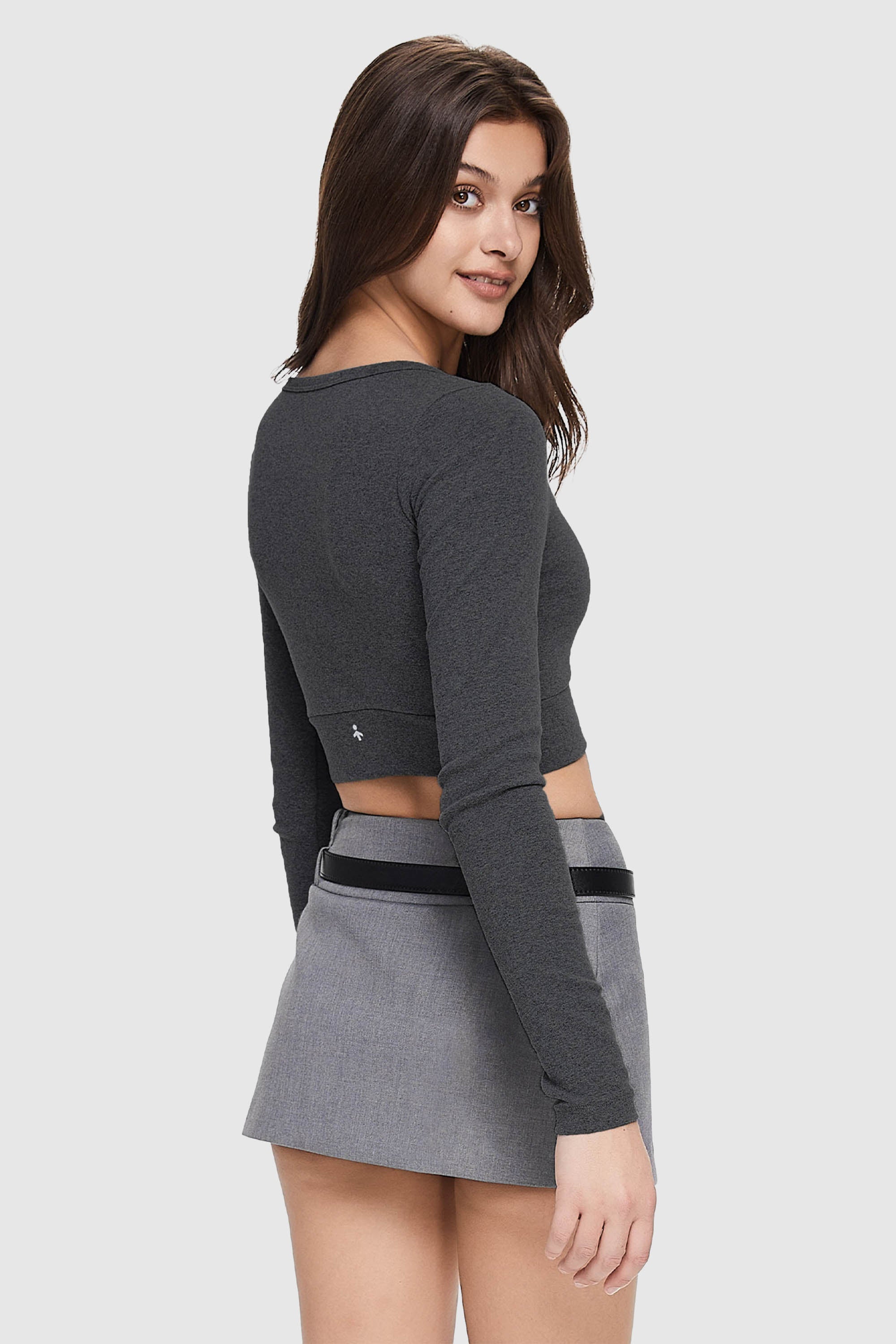 orolay Cropped Pullover Sweater from Orolay - #color_black