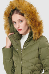 Orolay-Diamond Quilted Winter Down Coat-#color_Peat Moss