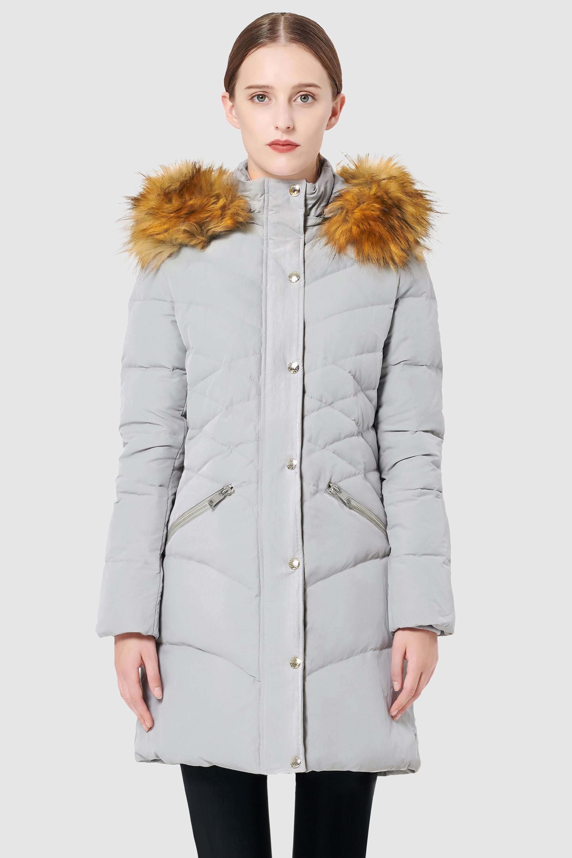 Orolay-Diamond Quilted Winter Down Coat-#color_Oyster Mushroom