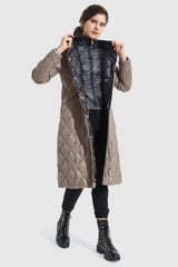 Orolay-Double Layer Removable Hood Down Coat-#color_Atmosphere