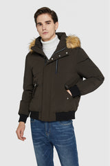 Orolay-Double Snap Winter Down Coat-#color_Tap Shoe