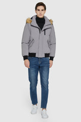 Orolay-Double Snap Winter Down Coat-#color_Gull Gray