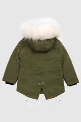 Orolay-Fleece Lined Winter Coat with Hood-Fleece Lined Winter Coat with Hood - Orolay, #color_Chive