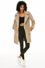 Orolay-Fleece Sherpa Jacket-Fleece Sherpa Jacket - Orolay, #color_Khaki