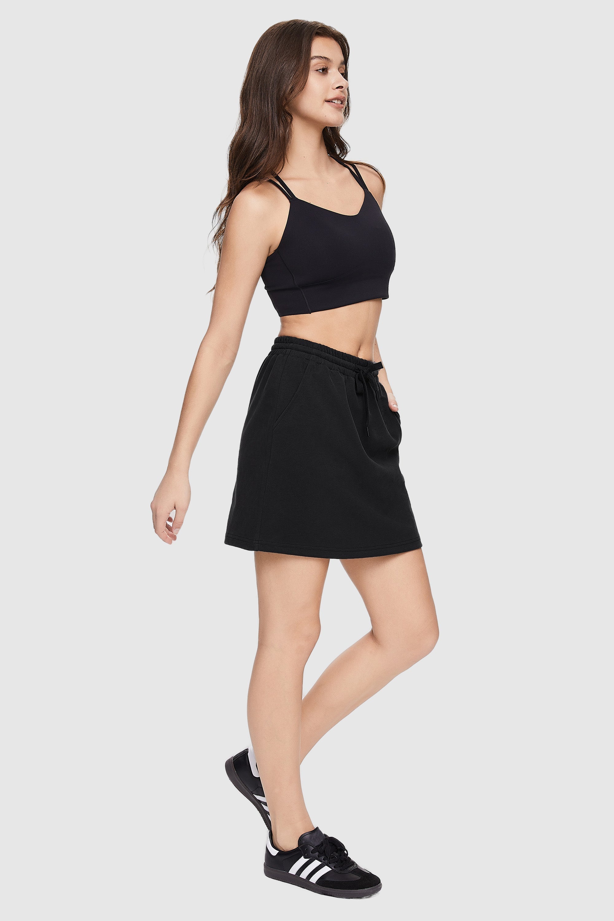 orolay High-Waisted Athletic Skirts - #color_black