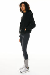 Orolay-Hooded Fleece Jacket-Image 5 of Hooded Fleece Jacket from Orolay - #color_Black