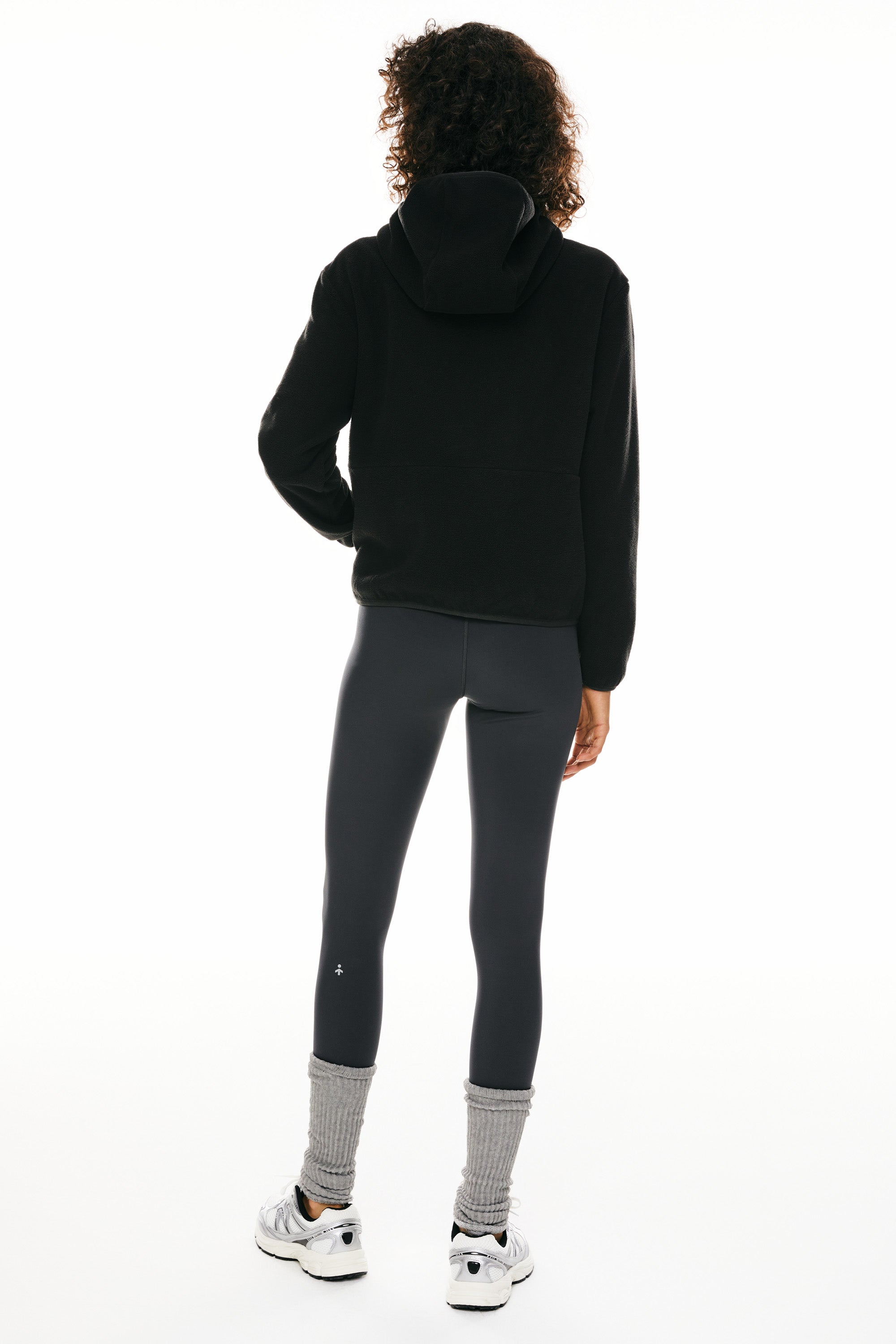 Orolay-Hooded Fleece Jacket-Image 6 of Hooded Fleece Jacket from Orolay - #color_Black