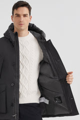 Orolay-Hooded Puffer Thickened Down Coat-#color_Odyssey Gray