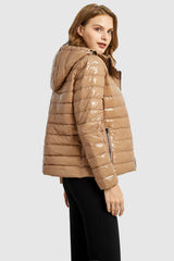 Orolay-Inclined Zipper Sporty Winter Coat-#color_Sand