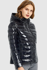 Orolay-Inclined Zipper Sporty Winter Coat-#color_Black