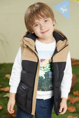 Orolay-Kids Thickened Down Vest-Kids Thickened Down Vest - Orolay, #color_Black