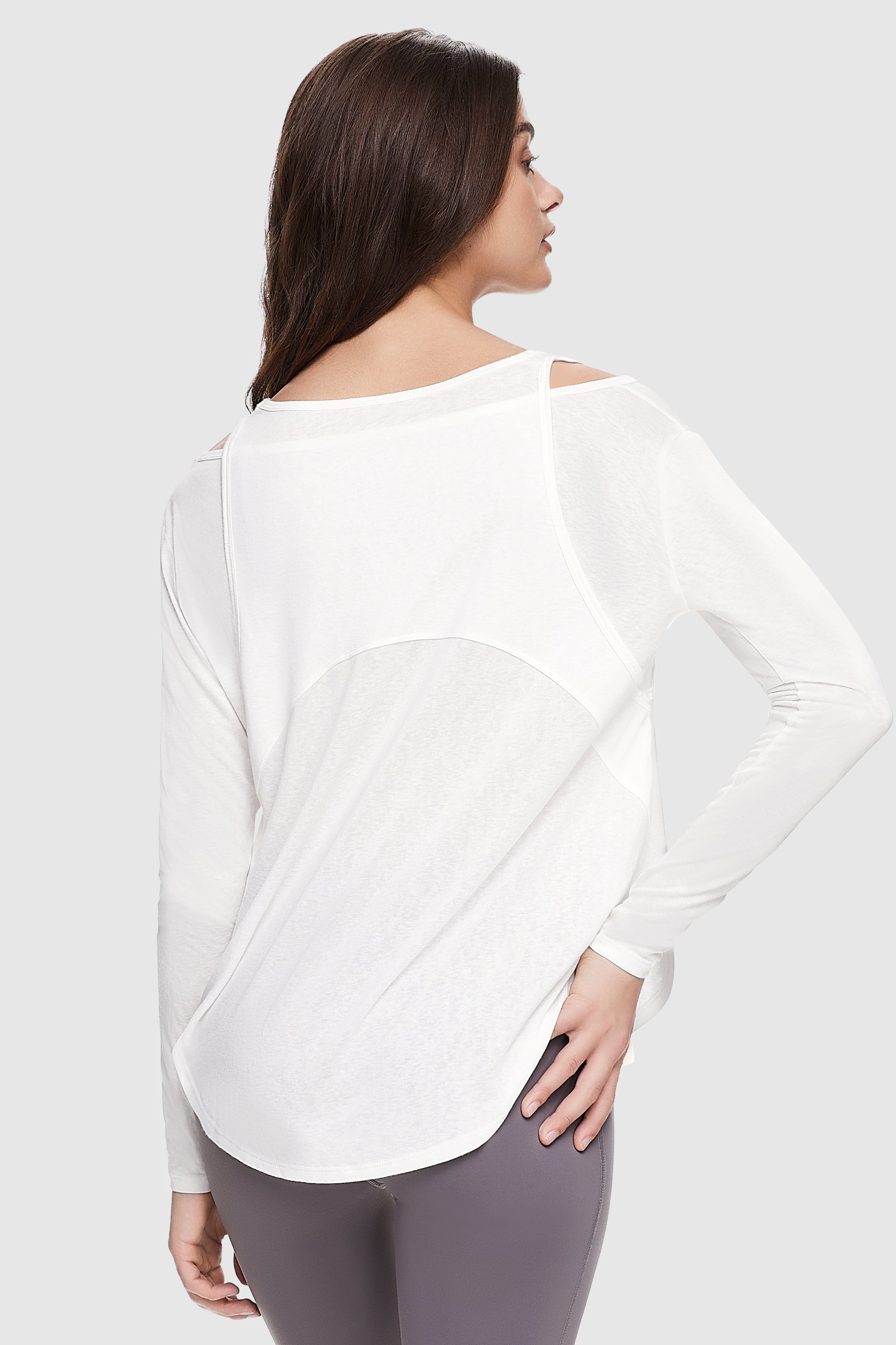 Orolay-Lightweight Athletic Top-Image 4 of Lightweight Athletic Top from Orolay - #color_White