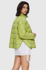 Orolay-Lightweight Insulated Puffer Jacket-Lightweight Insulated Puffer Jacket - Orolay, #color_Leaf Green