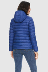 Orolay-Lightweight Packable Down Jacket with Stand Collar-#color_True Blue