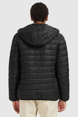 Orolay-Lightweight Packable Puffer Jacket-#color_Black