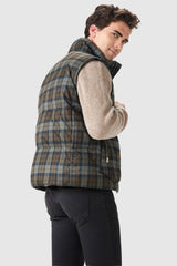 Orolay-Lightweight Puffer Vest-#color_Coffee plaid