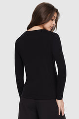 Lightweight Pullover Sweater from Orolay - #color_black