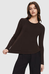 Orolay-Lightweight Pullover Sweater-Image 1 of Lightweight Pullover Sweater from Orolay - #color_Emperador