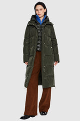 Orolay-Long Maxi Puffer Thickened Jacket-Long Maxi Puffer Thicken Jacket - Orolay, #color_Rosin