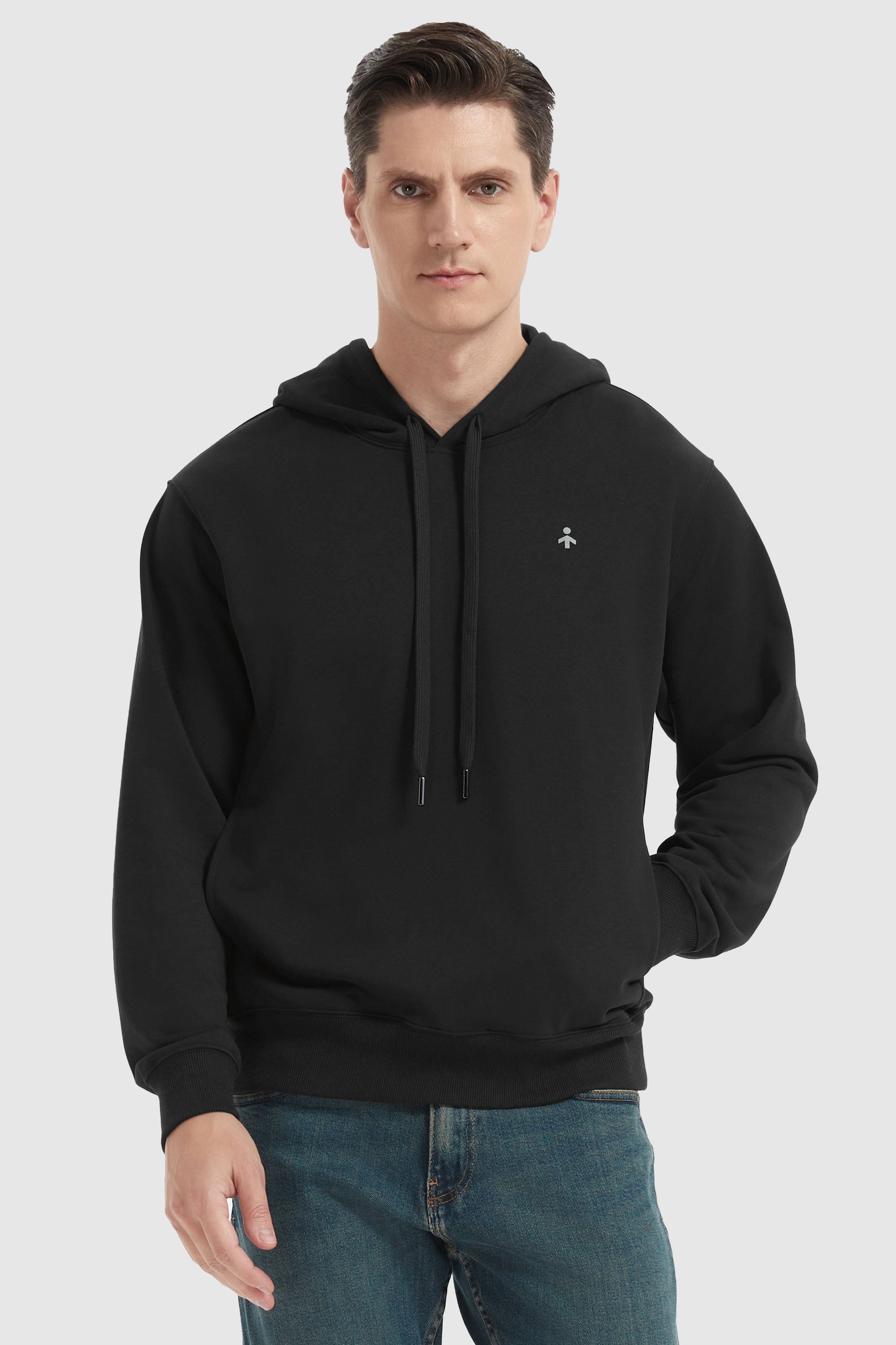 Long Sleeve Pullover Hoodies orolay - #color_black