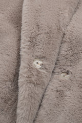 Orolay-Long Teddy Coat-#color_Shadow Gray