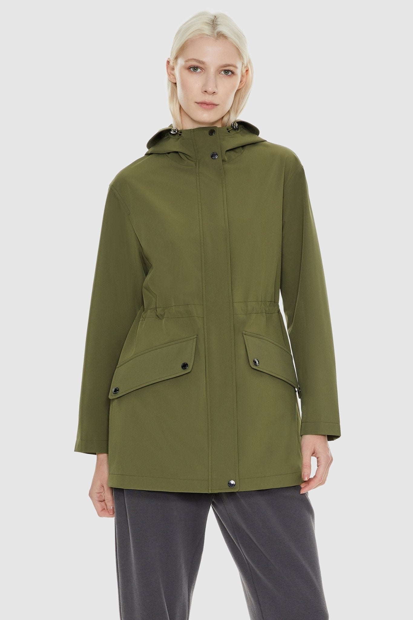 Orolay-Military Anorak Jacket-Military Anorak Jacket - Orolay, #color_Peat Moss