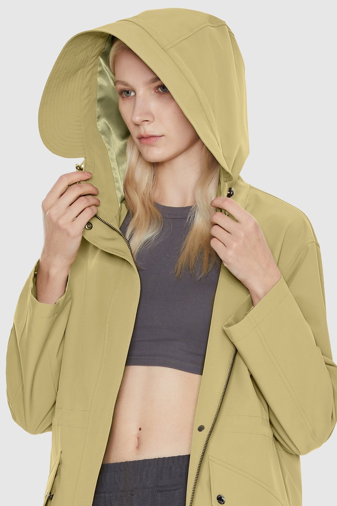 Orolay-Military Anorak Jacket-Military Anorak Jacket - Orolay, #color_Cocoon