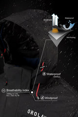 Orolay-Mountain Waterproof Ski Jacket-#color_Black