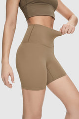 Orolay-Naked Feeling Biker Shorts-Naked Feeling Biker Shorts - Orolay, #color_Khaki