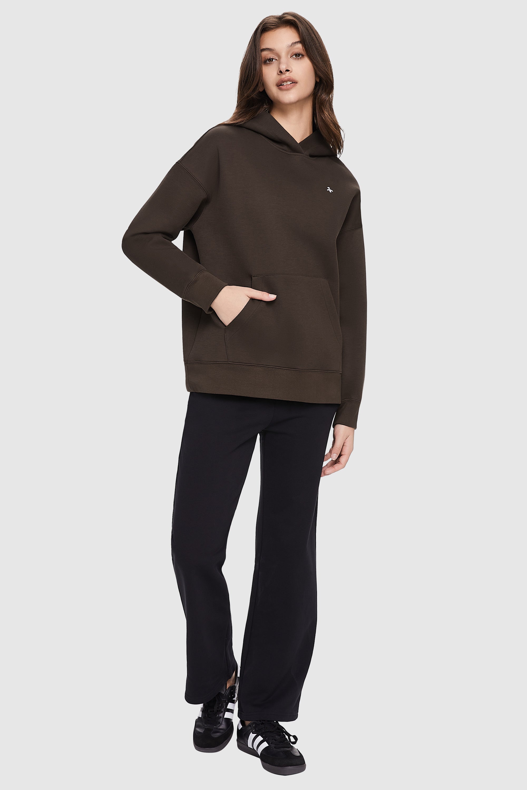 Orolay-Oversized Athletic Hoodies-Image 1 of Oversized Athletic Hoodies - #color_Emperador