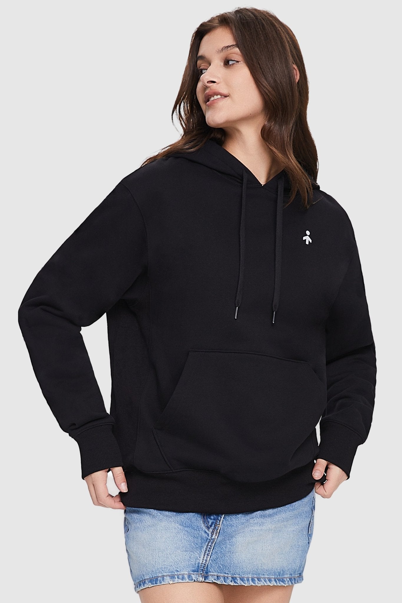 Orolay-Oversized Hoodie-Oversized Hoodie - Orolay, #color_Black