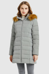 Orolay-Packable Thickened Winter Down Coat-#color_Quiet Gray