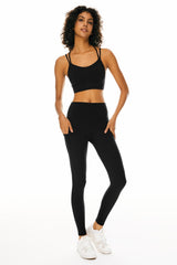 Orolay-Pocket High-Rise Leggings-Pocket High - Rise Leggings - Orolay, #color_black