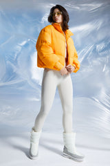 Orolay-Puff-O Classics Short Oversized Down Coat-Orolay-Puff-O Classics Short Oversized Down Coat-#color_Bright Marigold