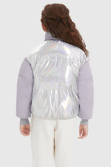 Orolay-Puff-O Colorlay Kids Cropped Puffer-#color_Light Purple