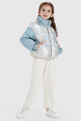 Orolay-Puff-O Colorlay Kids Cropped Puffer-#color_Sky Blue