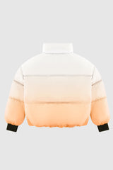 Orolay-Puff-O Summit Ombre Kids Puffer-Puff-O Summit Ombre Kids Puffer from Orolay - #color_Gradient Orange