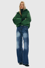 Orolay-Puff-O Classics Short Oversized Down Coat-#color_Formal Garden 