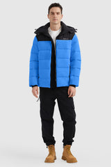 Orolay-Puffer Warm Jacket Winter Full-Zip Windproof Coat-#color_Marina