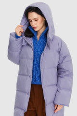 Orolay-Puffy Puffer Jacket with Detachable Hood-#color_Cosmic Sky