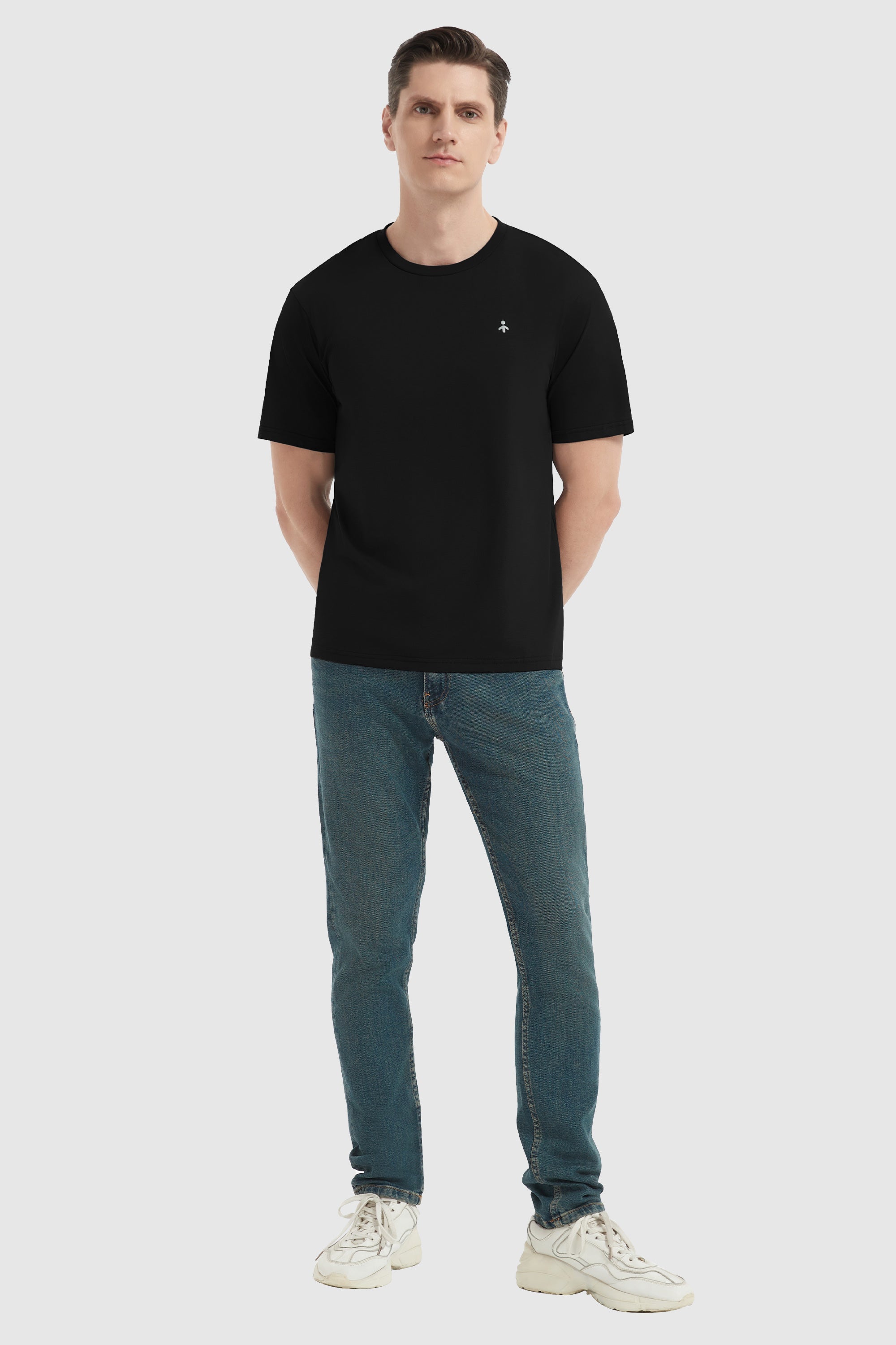 Quick Dry Short Sleeve T-Shirt from Orolay - #color_black