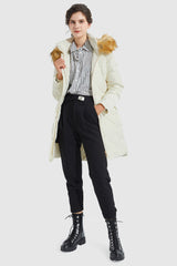 Orolay-Quilted Down Coat-#color_Tofu